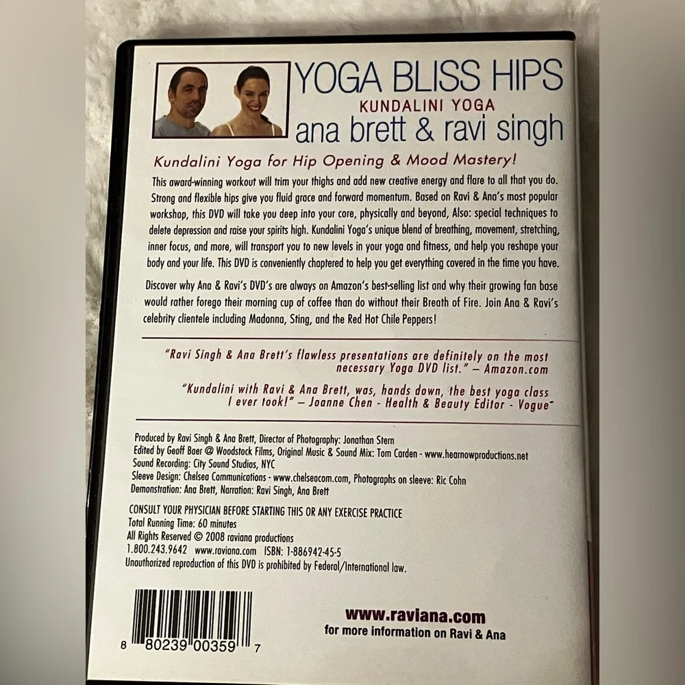 Yoga Bliss Hips Kundalini Dvd - Picture 2 of 2